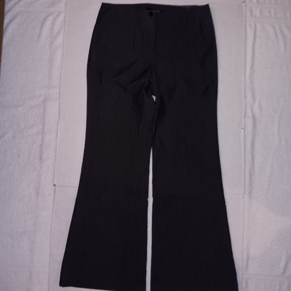 SANDRO STUDIO MODERN FIT COTTON BLEND WIDE LEG DRESS PANTS - Picture 3 of 10